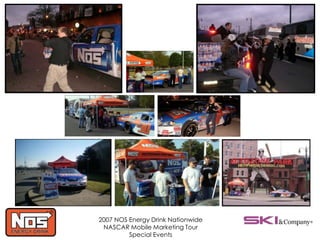 2007 NOS Energy Drink Nationwide
NASCAR Mobile Marketing Tour
Special Events
 