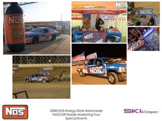 2008 NOS Energy Drink Nationwide
NASCAR Mobile Marketing Tour
Special Events
 