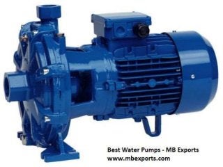 submersible water pumps Manufacturing  - MB Exports