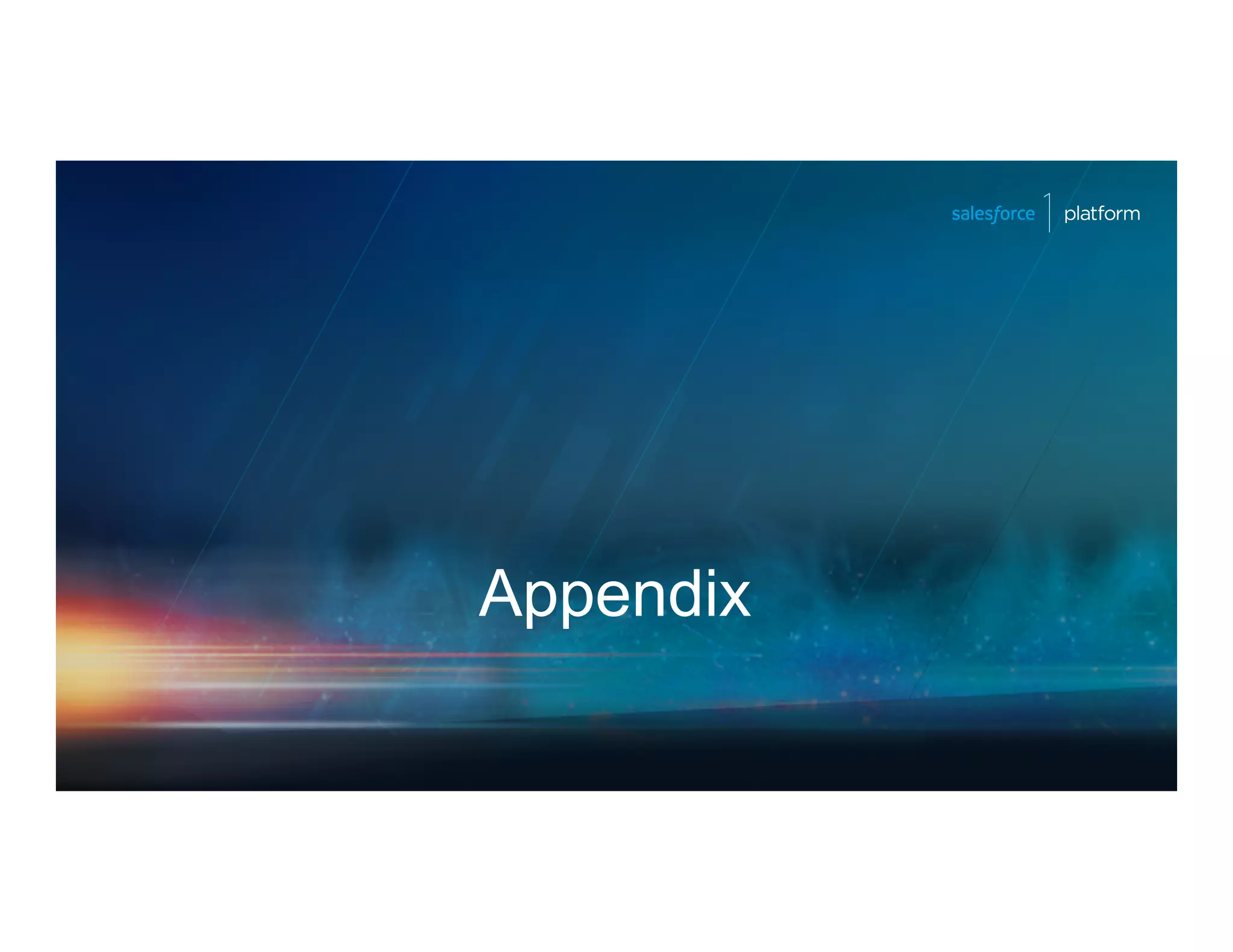 Appendix
 
