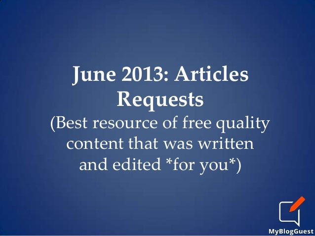 MyBlogGuest 2013 Year Slide 13