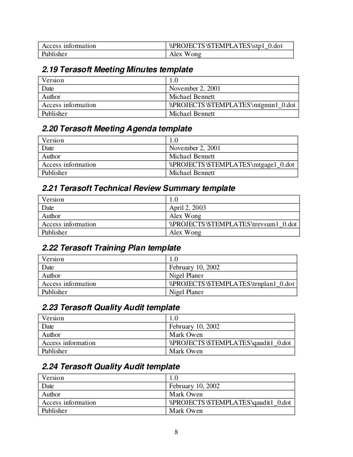 access project management template access project management template