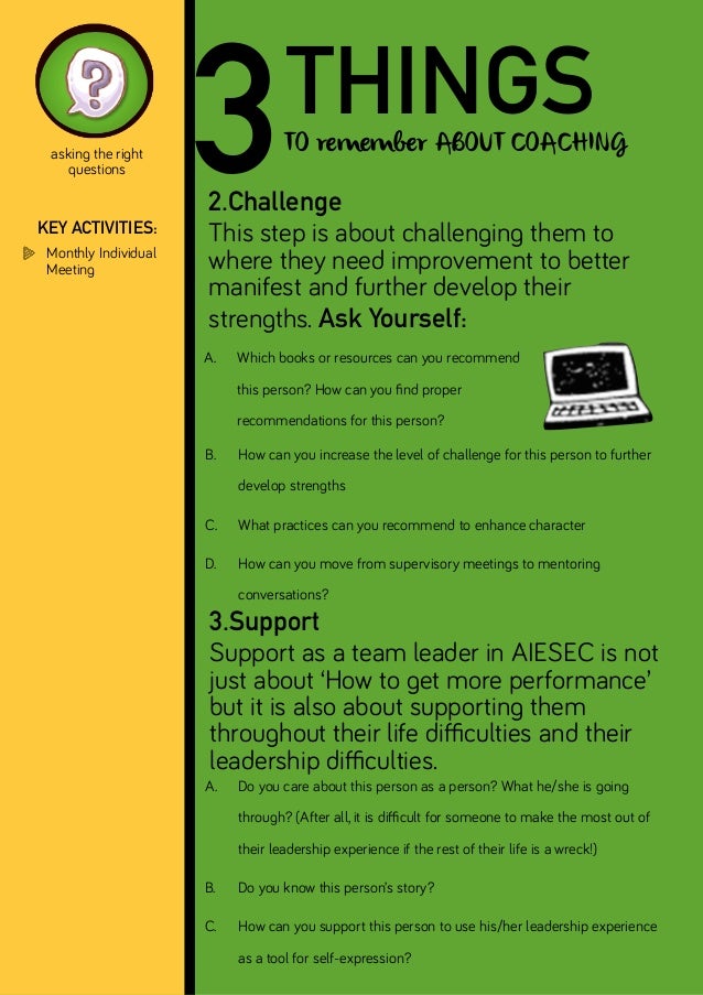 being a team leader