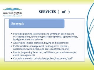 SERVICES  (1of 2)