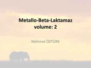 Metallo-Beta-Laktamaz
      volume: 2

    Mehmet ÖZTÜRK
 