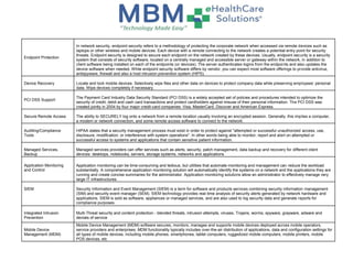 MBM Security Products Matrix