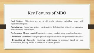 Management by objectives - powerpoint presentation | PPTX