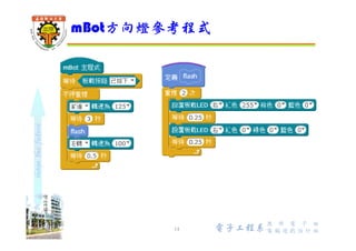 shapethefuture
 功能要求
 使左右LED隨機顯示不同顏色
 每0.2秒變換顏色
全彩霓虹燈練習 1/3
14 Wu, ShyiShiou Dept. of E.E.
 