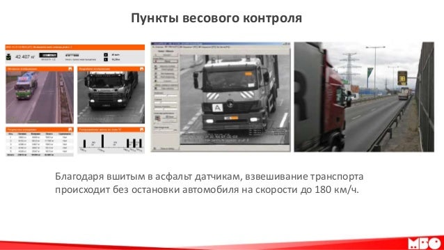 Контроль движения автомобильного транспорта
