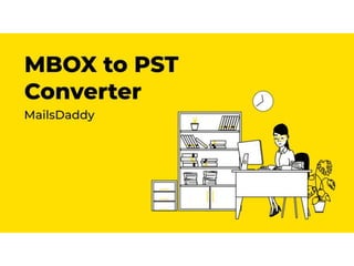Convert MBOX to PST