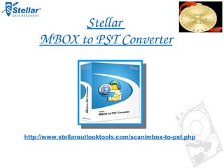 Stellar 
MBOX to PST Converter
http://www.stellaroutlooktools.com/scan/mbox-to-pst.php
 