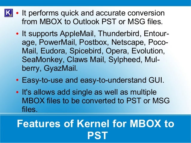 kernel for mbox to pst converter