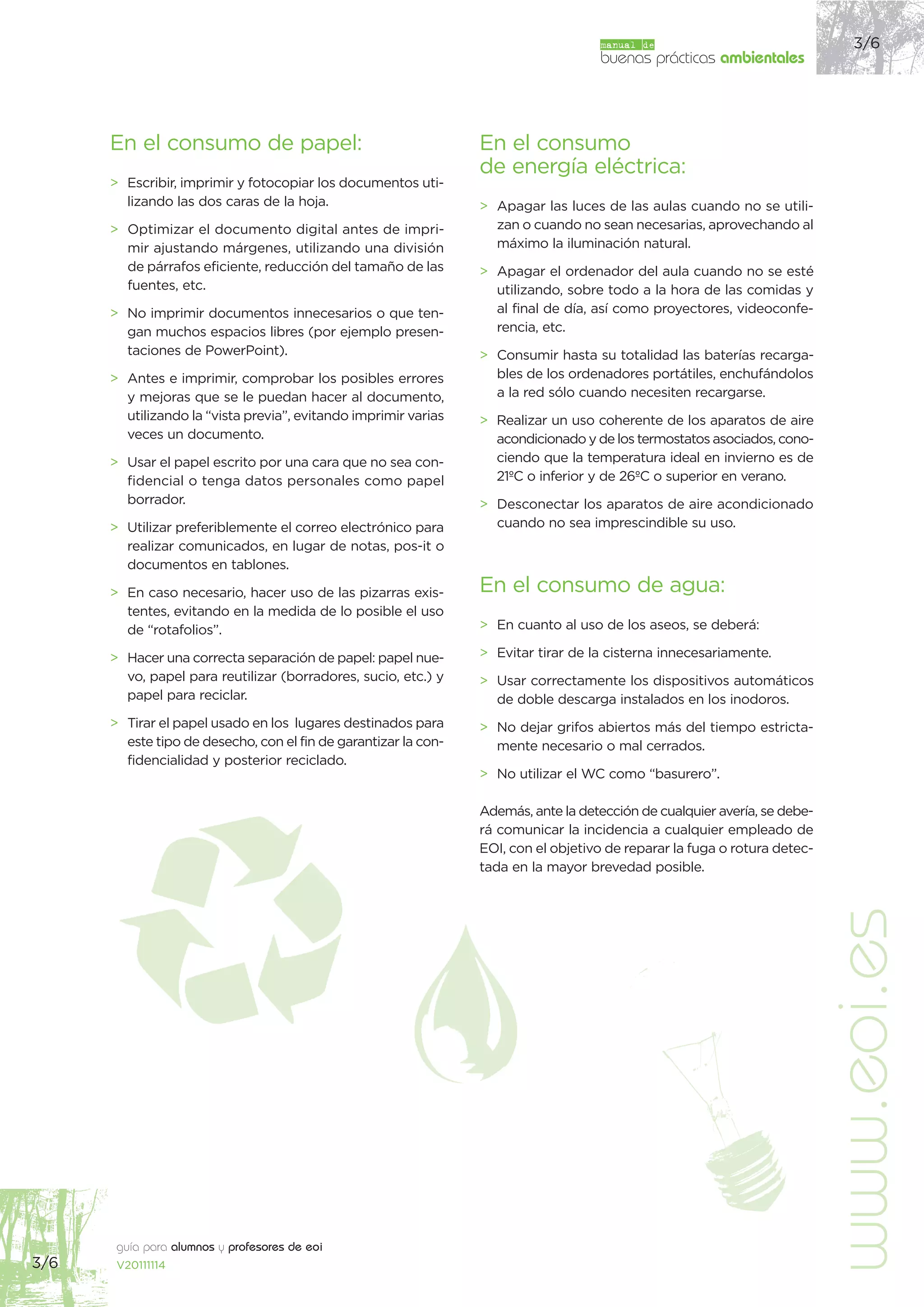 Manual de buenas prácticas ambientales | PDF