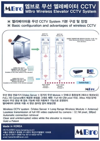 Wire Less Ex Cctv System.pdf Wireless cctv system for elevator | PDF