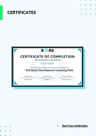 (M) brochure full stack development learning path | PDF