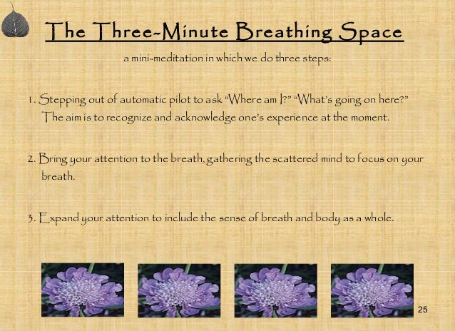 Mindfulness and Relapse Prevention