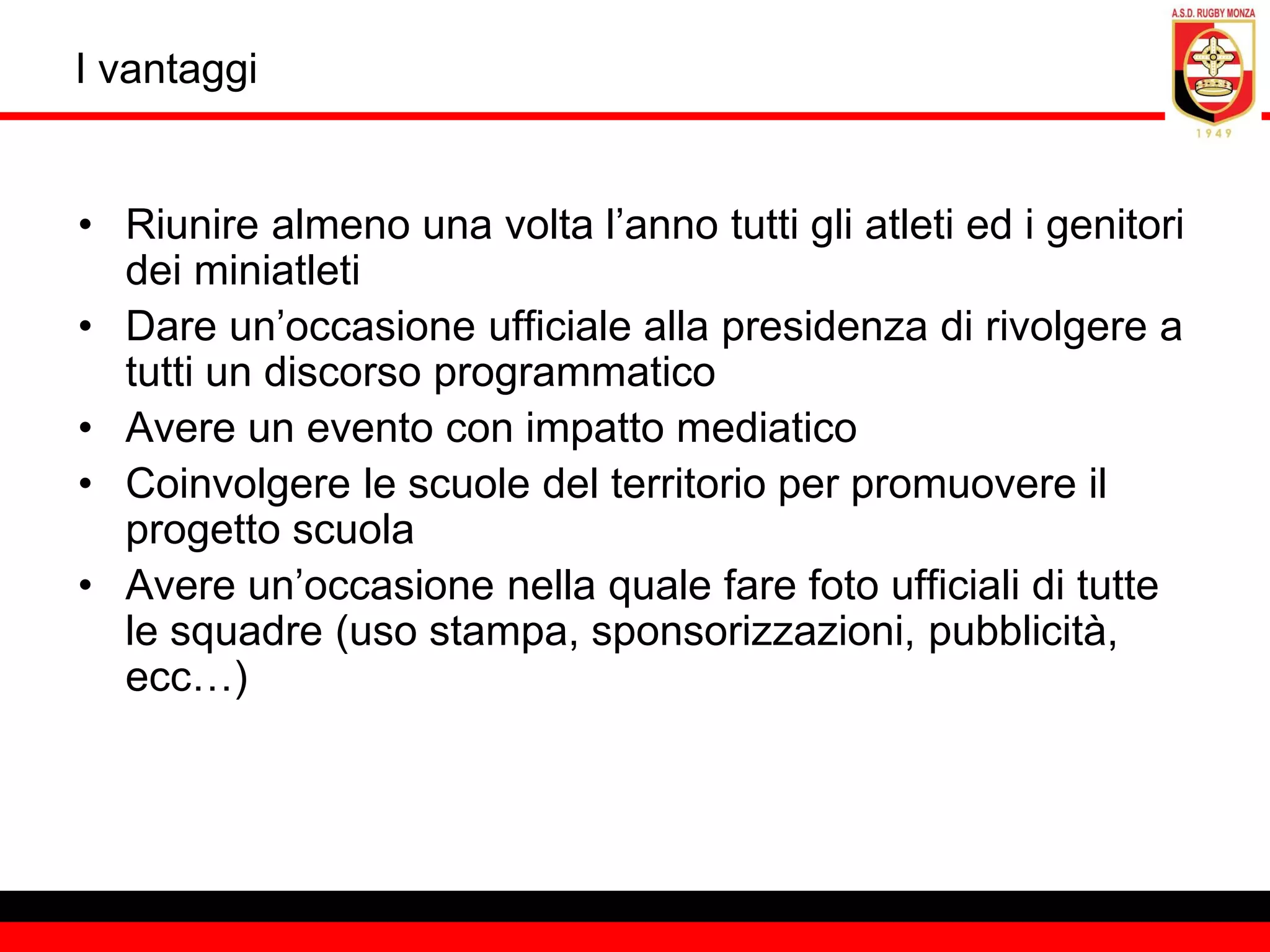 7 Ottobre 2011 Monza Brianza Rugby Night's Out PPT