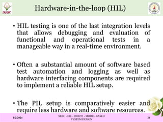Model Based System Design PPT MODULE IV.pptx