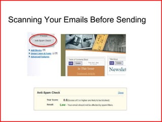 Scanning Your Emails Before Sending 