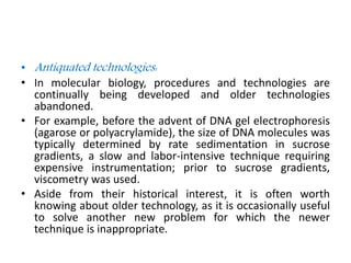 molecular biology techniques