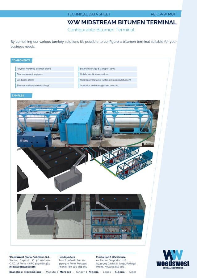 Midstream Bitumen Terminal | PDF