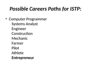 MBTI.pptx- identifying 16 personality types | PPTX