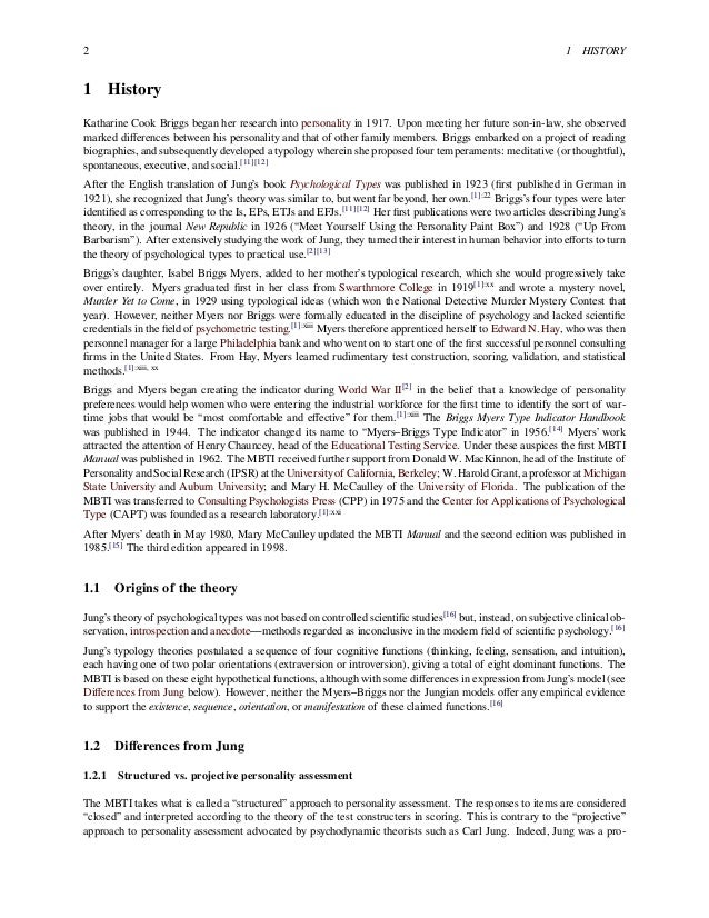 Mbti reflection questions picture