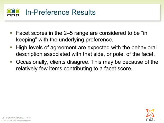 MBTI Step II Explained
