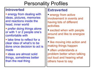 Mbti teambuilding slides for samea 7 oct2010 | PPT