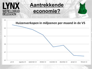 Aantrekkende
economie?
 