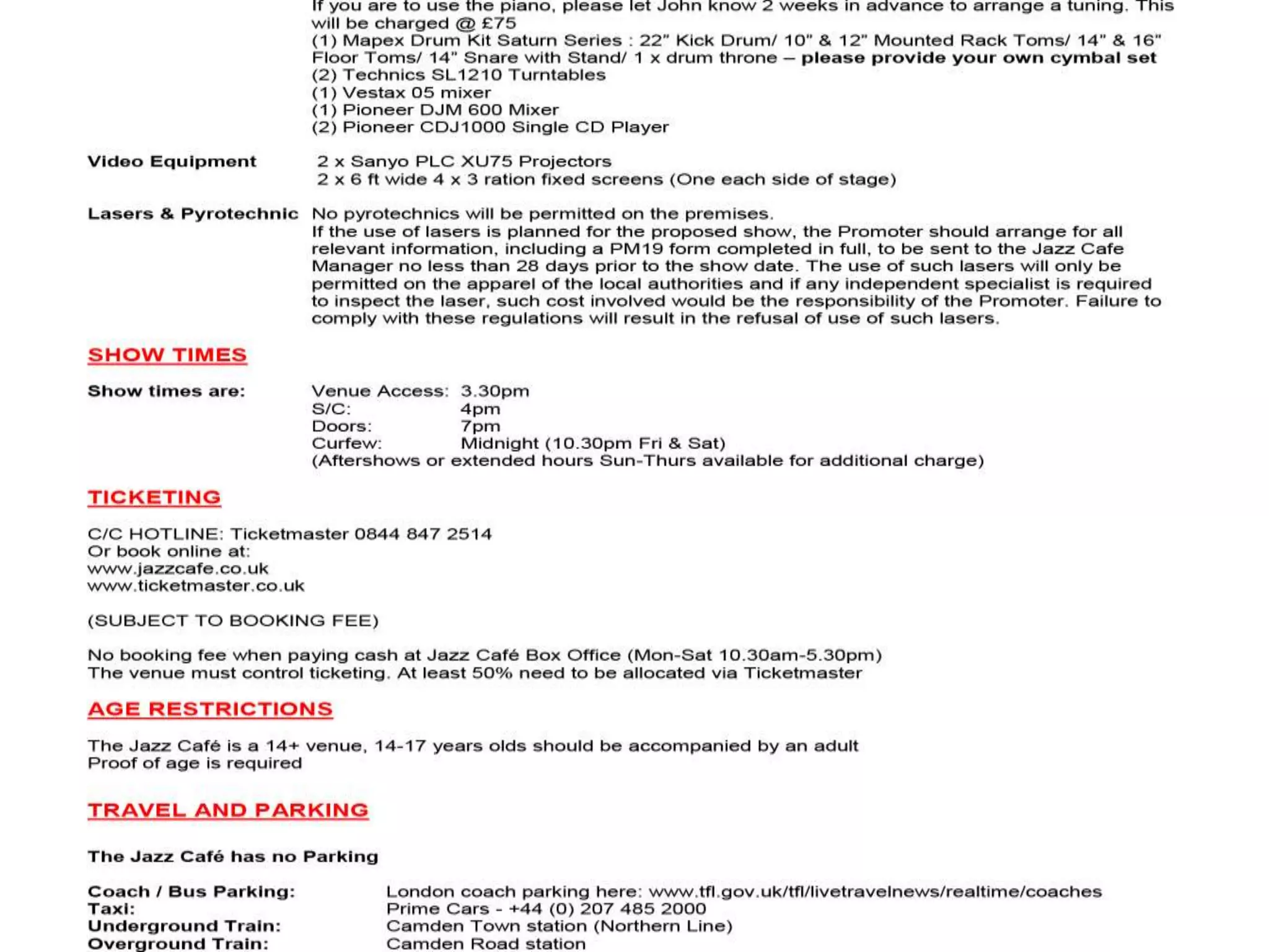 Mbu 1110 fall 2019 touring and merch