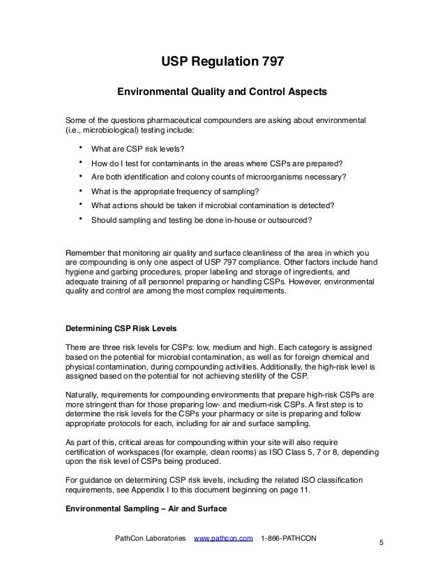 Mb usp 797