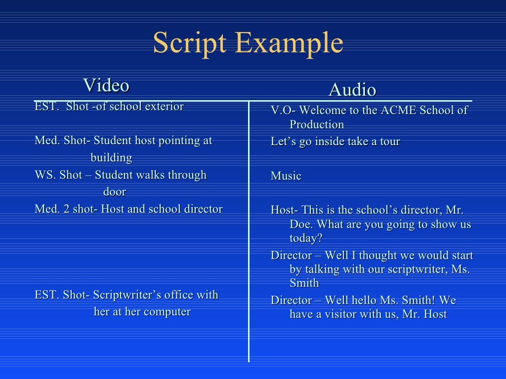 Basic Video Production
