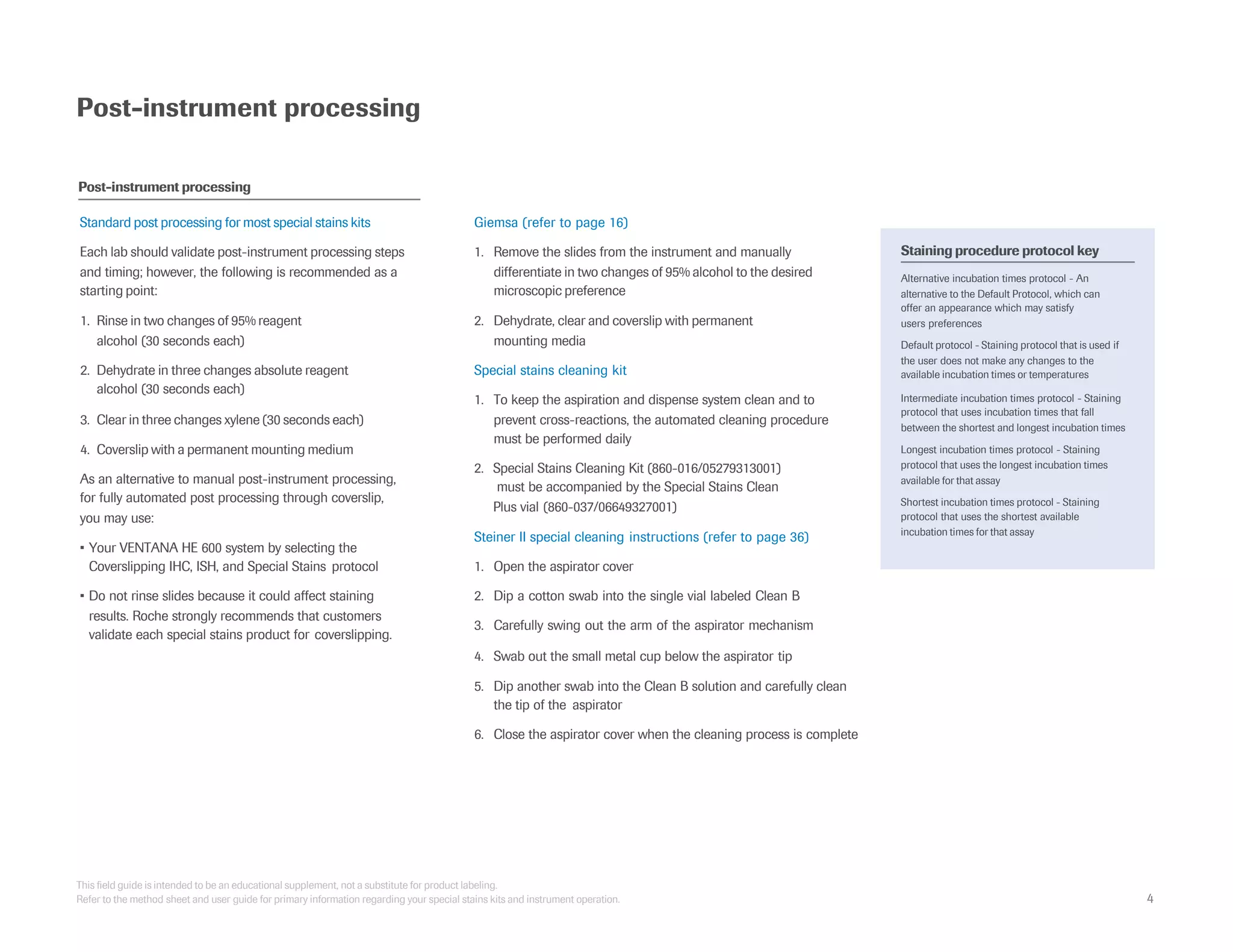 BenchMark Special Stains Product Guide | PDF