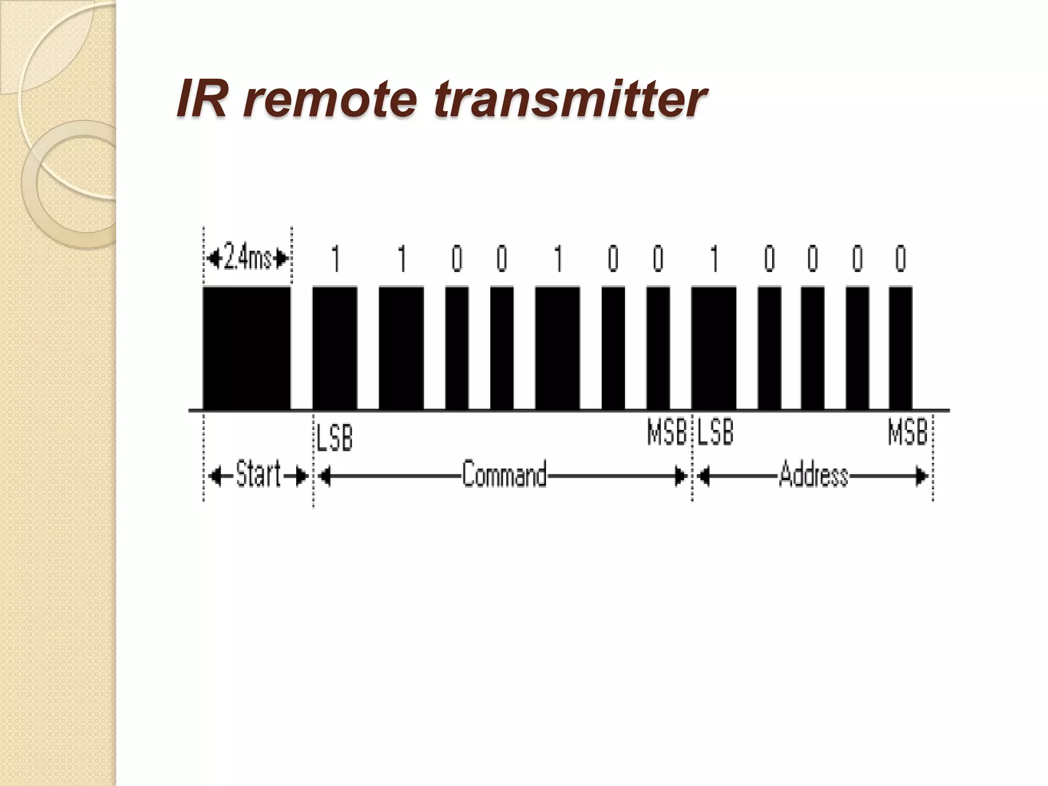 IR remote transmitter
 