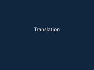 Translation

 