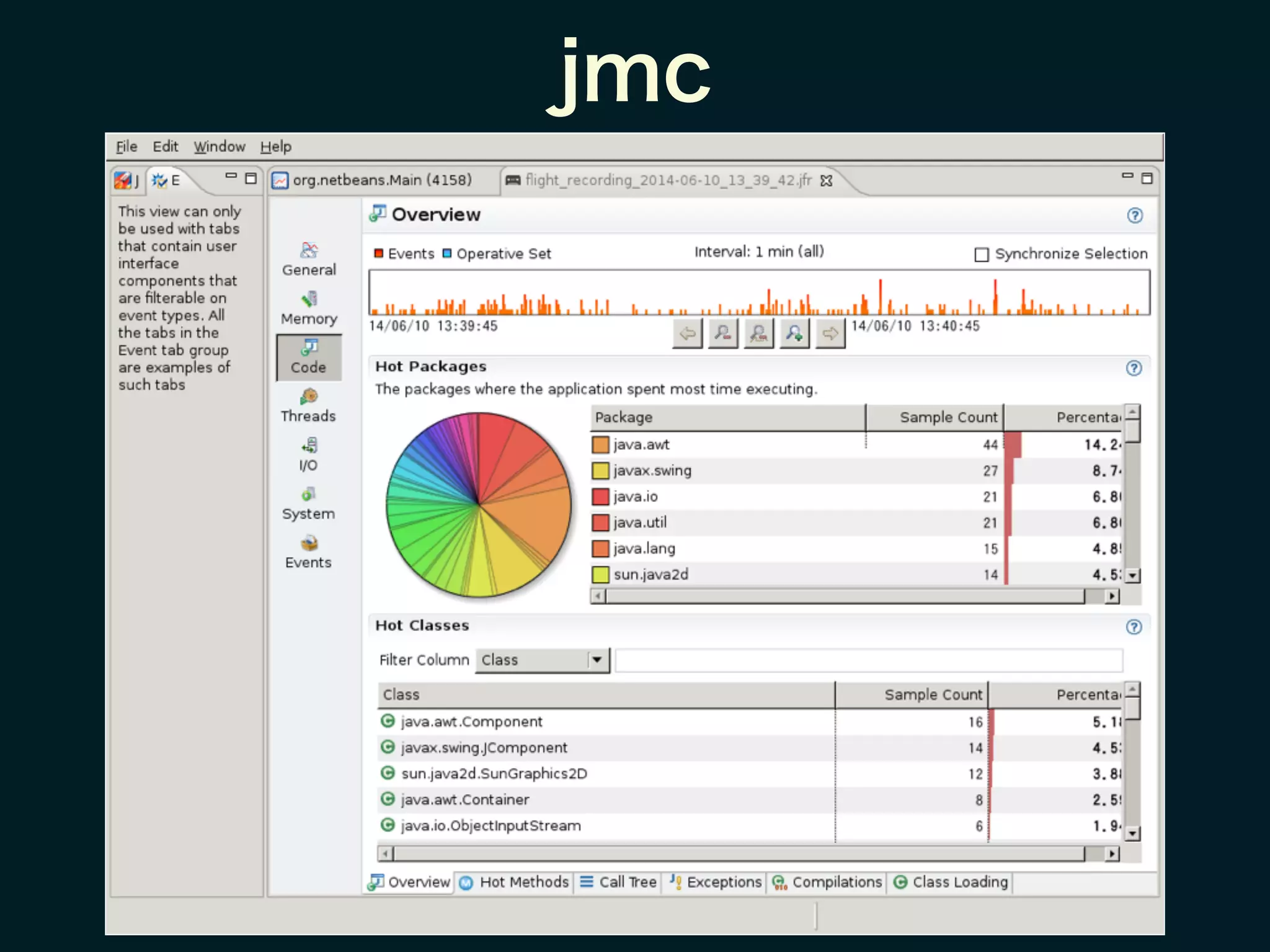 jmc
Java Mission Control
 