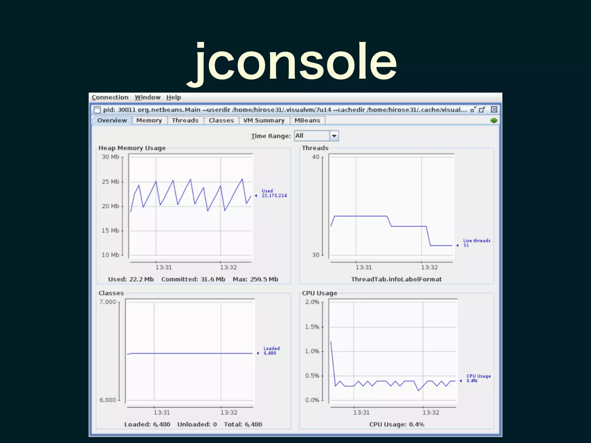 jconsole
 