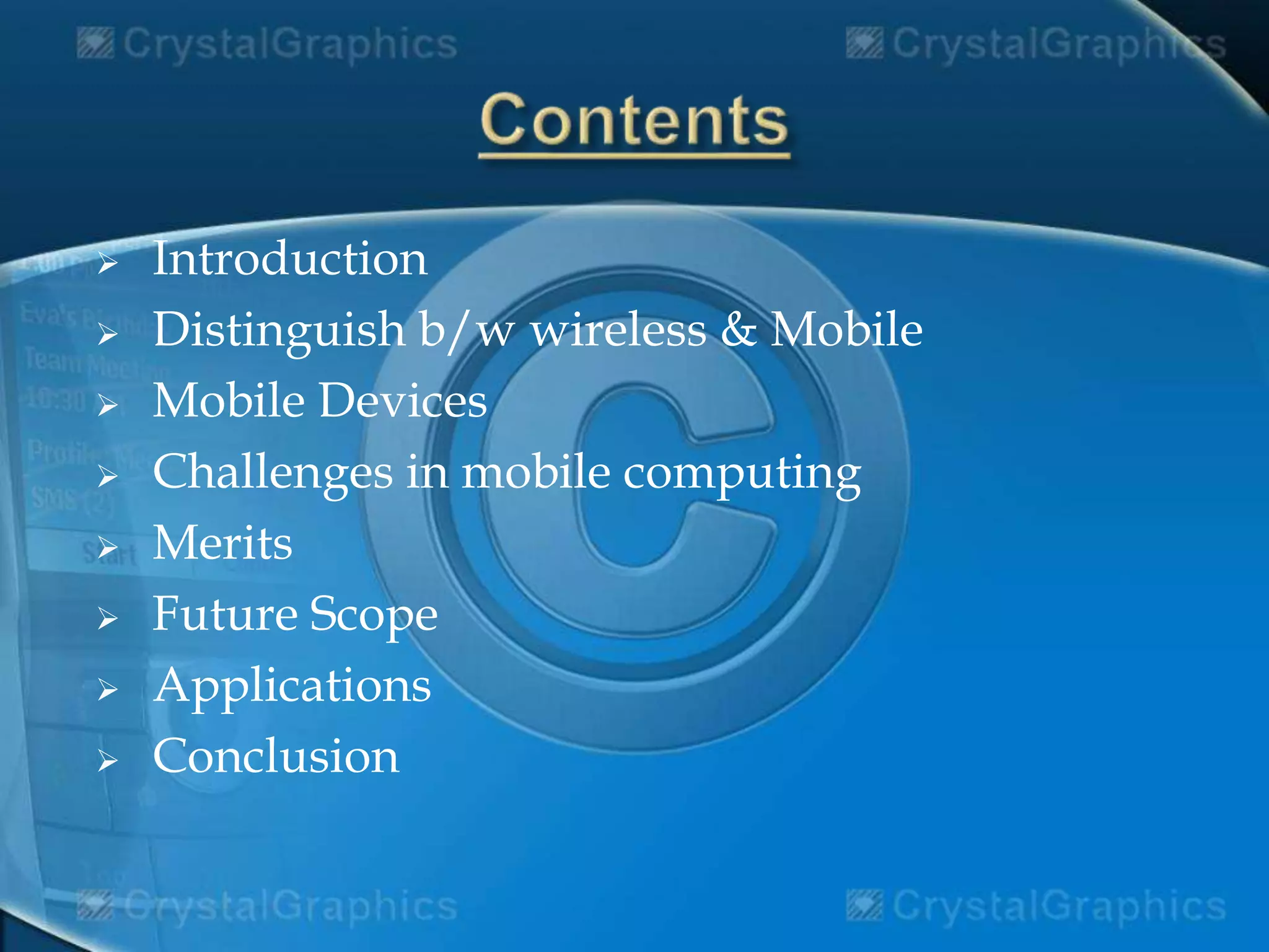 Mobile Computing | PPT