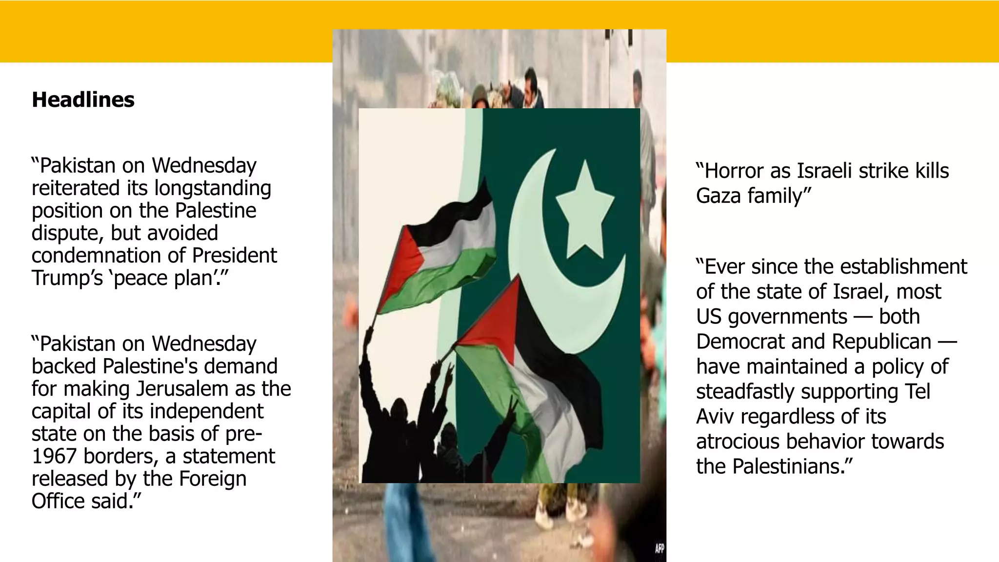 Media Coverage of Israel-Palestine Conflict | PPT