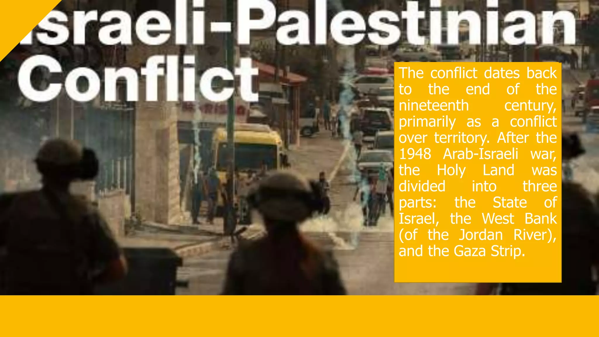 Media Coverage of Israel-Palestine Conflict | PPT