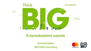 Schmidt Zoltán
BIG FISH Consulting
E-kereskedelmi szemle
 