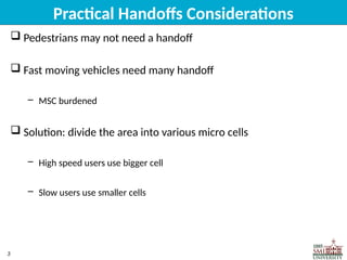 In-Depth Analysis of Cellular System Interference and Handoff ...