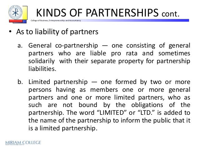 Ac102 Ppt3 Partnership Ppt From Sir Leandro Fua