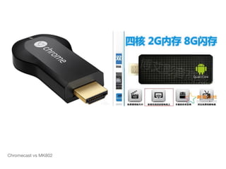 Chromecast vs MK802
 