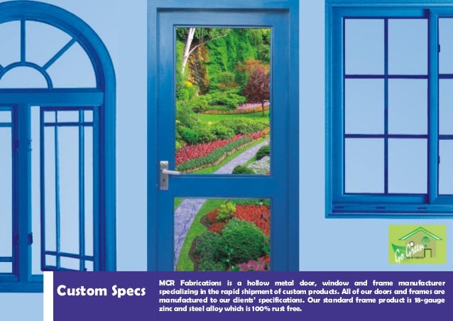 Mcr Door Frames Brochure