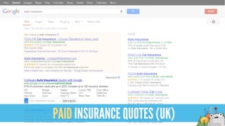 PAID INSURANCE QUOTES (UK)
 