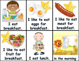 MC-L2-U6-LC2-7 Lesson 7 Meals of the Day 7 flashcards