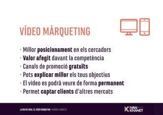 Vídeo Màrqueting · Youtube
