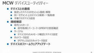 Copyright © 2016 CIMTOPS CORPORATION - All Rights Reserved. 48Copyright © 2016 CIMTOPS CORPORATION - All Rights Reserved. 48
 